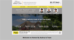 Desktop Screenshot of homesbyaudrey.com